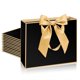 thumbnail image 1 of Bolsas de regalo Patdefie negras con asa 32 x 25 x 11 cm, paquete de 12, 1 of 7
