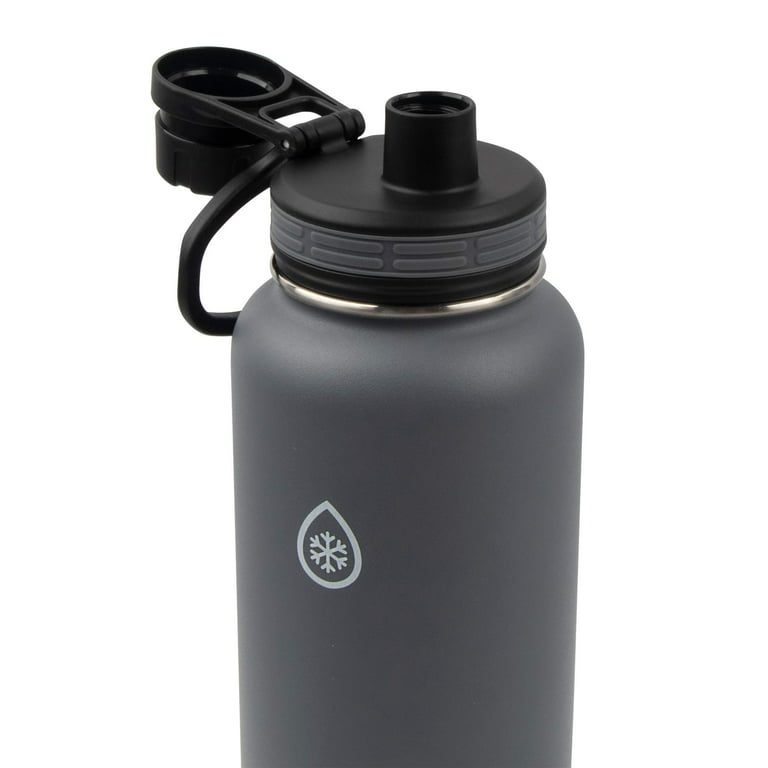 ThermoFlask 24oz Stainless Steel Insulated Water Bottle with Spout Lid,  2-pack