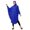 Blue, variant on Jane Wardrobe Women’s Loose‑Fit Integrated‑Hood Abaya Batwing‑Long‑Sleeve Milk‑Silk Full‑Length Modest Robe Size M‑XL
