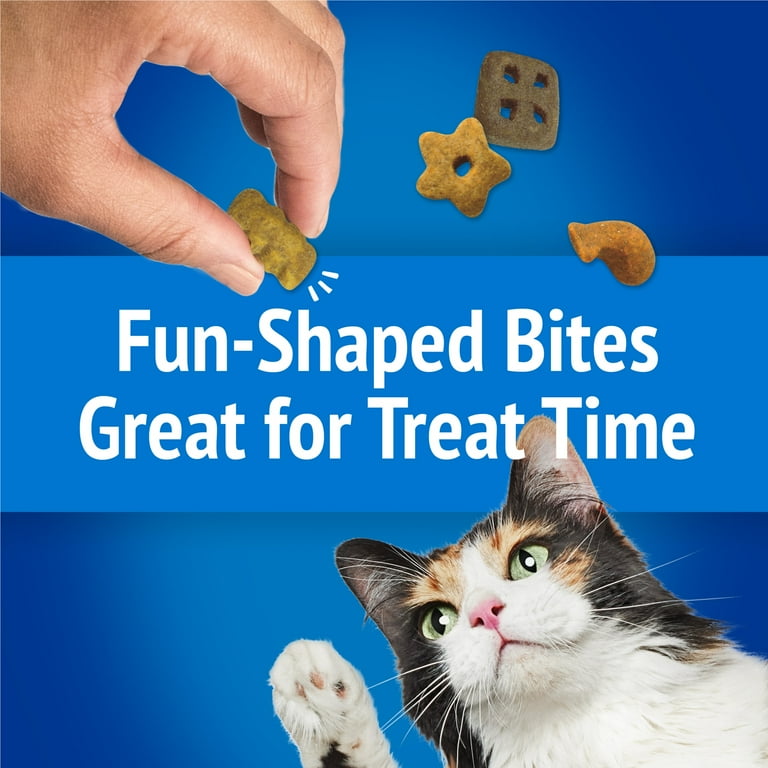 Purina Friskies Party Mix Cat Treats Beachside Crunch Snacks 30 oz. Canister