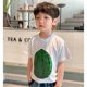 thumbnail image 2 of Gibobby Playera&nbsp;Moda pequeños, bebés, niños y niñas, regalos para niños, camiseta de lentejuelas con tapa cambiante, camisetas de sandía, ropa de verano de manga corta （Blanco， 3-4 Años), 2 of 5