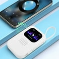 thumbnail image 4 of Power Bank, 2 Inch Support Music Playback Fast Charging Touch Screen  Speaker  for Travel for Home, 4 of 7