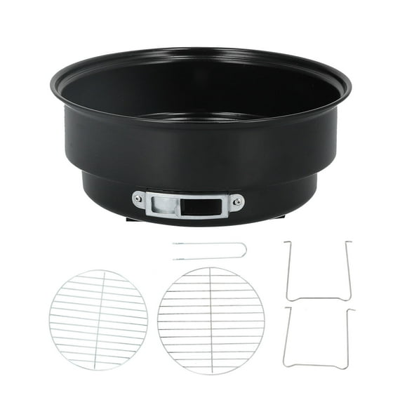 BBQ Grill,Mini Round Barbecue Grill Charcoal Grill BBQ Stove Highly Versatile