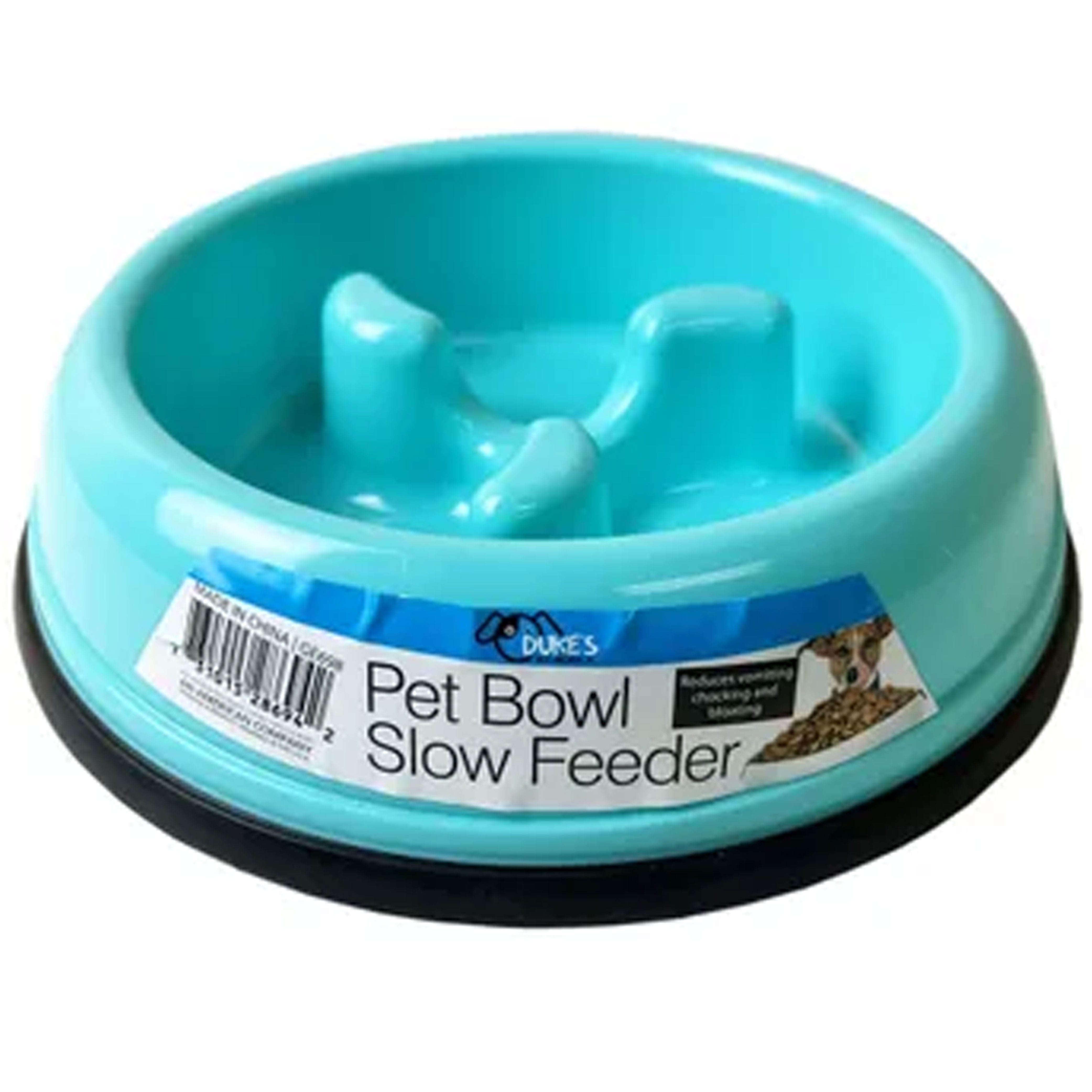 2 Dog Bowl Slow Feeder Anti Bloat No Gulp Puppy Pet Cat Interactive Feeding  Tray
