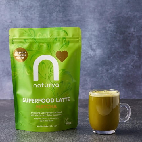Naturya Superfood Latte Matcha 200g, British Import (Pack of 2)