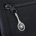 thumbnail image 3 of Oscar Mike On Mission Move Vintage Military Star Antiqued Oval Charm Clothes Purse Suitcase Backpack Zipper Pull Aid, 3 of 3