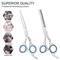 thumbnail image 2 of Cribun Hair Cutting Scissors Set Professional Haircutting Scissors Barber Thinning Scissors Hairdressing Shears Set, 2 of 7