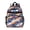 Astronaut and Spaceship, variant on Astronaut and Galaxy Black Pattern Backpack for School, Cute School Bag with Adjustable Shoulder Straps and Padded Back, 15.25"x11.5"x5.25"