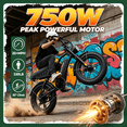 thumbnail image 7 of 20" Fat Tire Electric Bike for Adults, 750W Motor, 20MPH Max Speed, 48V 15.6Ah Removable Battery, 7-Speed Gear & Full Suspension Ebike with Cruise Control, UL2849 Certified, 7 of 7