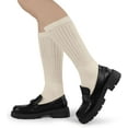 thumbnail image 6 of Crew Slouch Socks Women - Retro Scrunch Short Sock - Soft Solid Ankle Socks 3pairs, 6 of 6