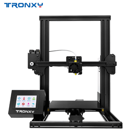 TRONXY® Desktop 3D Printer with 3.5 Full Color Touch Screen/Fast Printing Speed/Bowden Extruder/Double Fans/Safety Design High