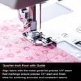 thumbnail image 2 of SINGER | 1/4" Presser Foot with Guide - Sewing Made Easy, 2 of 4