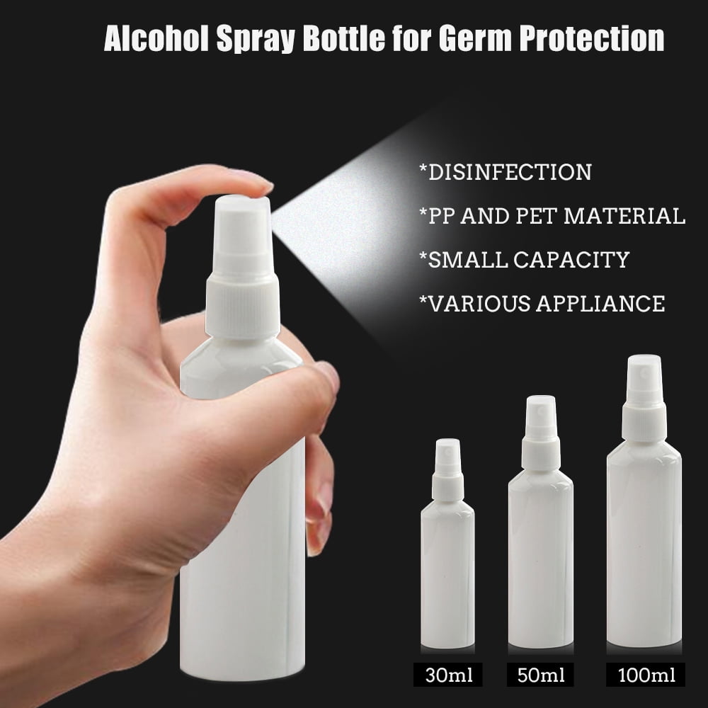 PP Disinfection Spray Bottle Portable Benefit for Health 30ml/50ml/100ml 