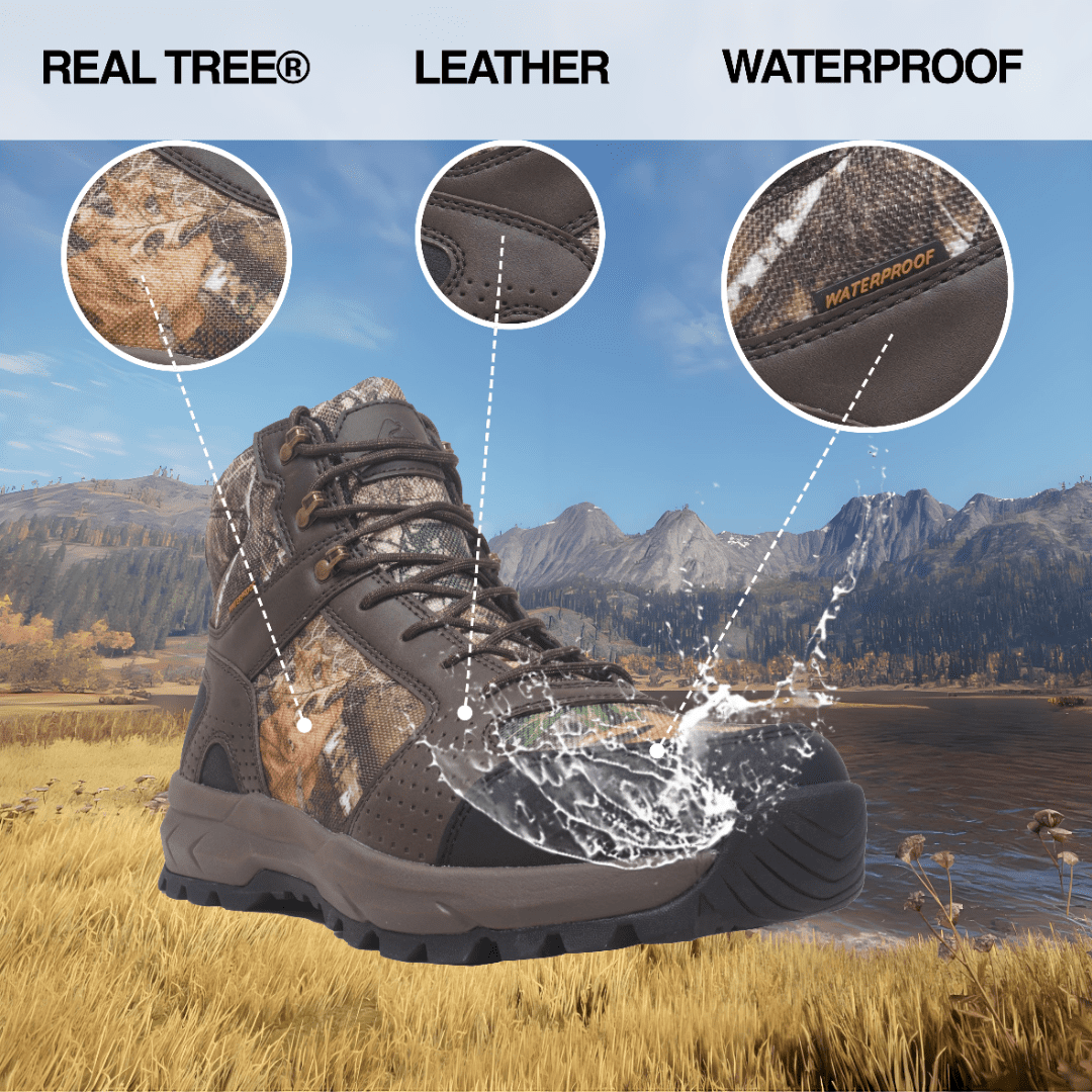 Ozark Trail Men's 8-Inch Hunting Boots