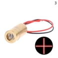 thumbnail image 5 of 1pc Laser Head 650nm 9mm 3V 50mW Laser Cross Diode Module Red Copper Head 5MW, 5 of 5