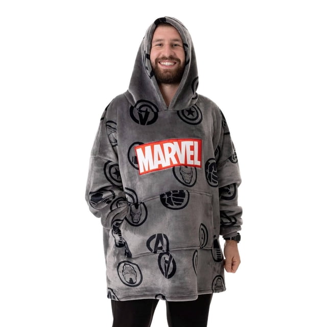 Avengers Chandail à Capuchon Couverture Logo pour Hommes