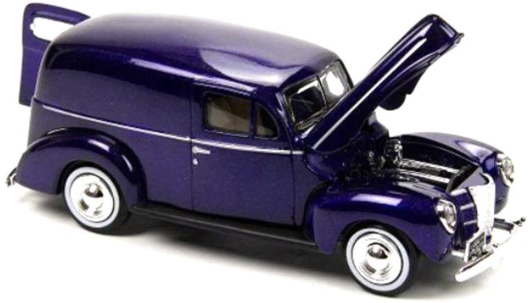 TaliaPosy 1940 Ford Sedan Delivery Red 1:24 Diecast Car Model