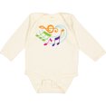 thumbnail image 3 of Inktastic Music Notes Musical Boys or Girls Long Sleeve Baby Bodysuit, 3 of 5