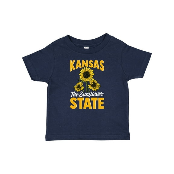 Inktastic Kansas the Sunflower State Boys or Girls Baby T-Shirt