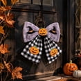 thumbnail image 6 of Qjidjing Halloween Fabric Bow Decorations, Door Window Hangings, Ornaments for Party Scene Layout, 6 of 7