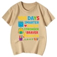 thumbnail image 3 of T-shirt Décontracté à Manches Courtes pour Filles avec Imprimé de Dessin Animé Mignon, Col Rond, Haut d'Été Confortable pour Enfants et Adolescents, Haut Quotidien Léger et Respirant pour Usage Quotidien, 3 of 3