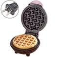 thumbnail image 1 of 350w Mini Waffle Maker Kitchen Electric Cake Baking Pan Kids Breakfast Machine, 1 of 3