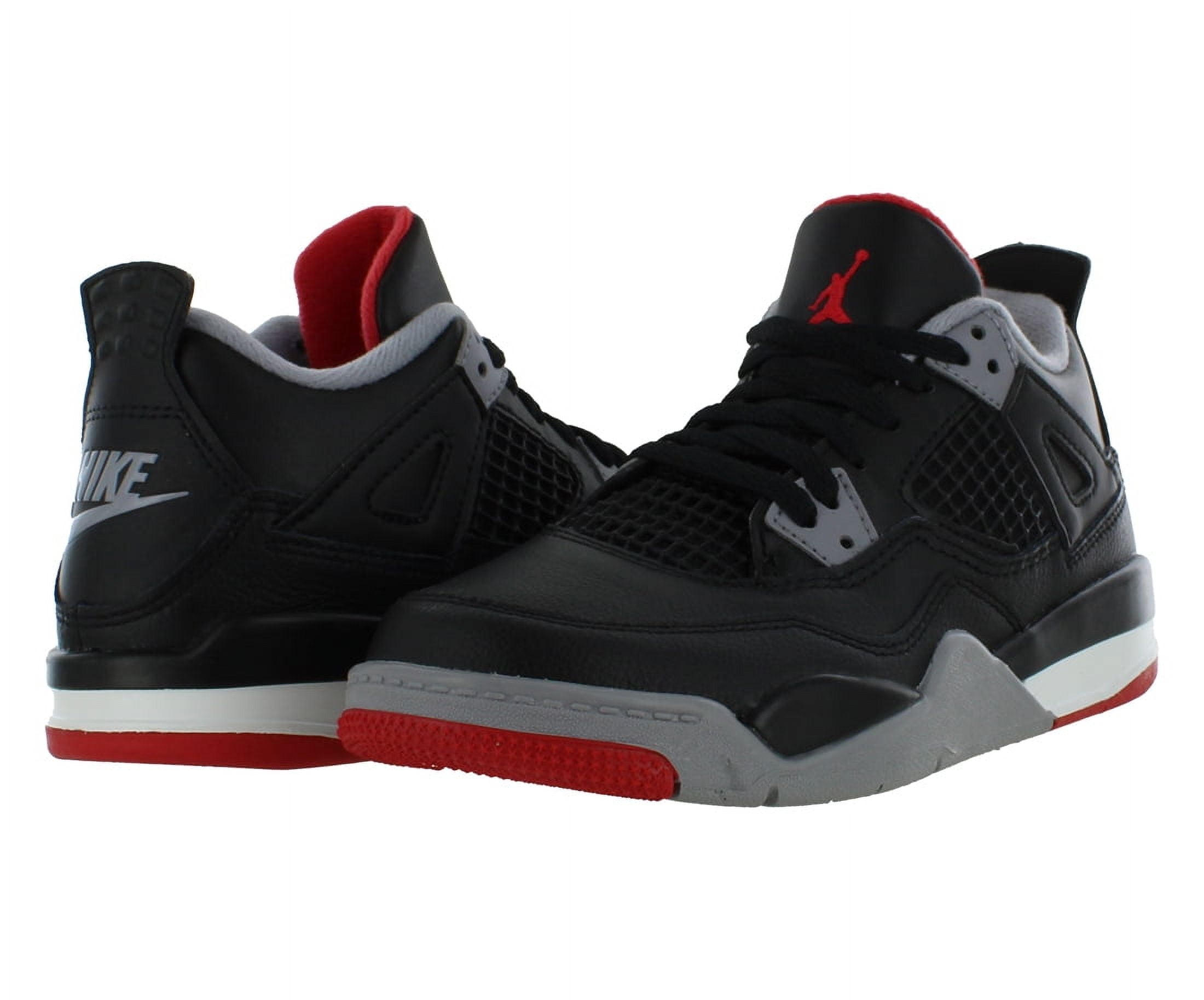 新品　JORDAN 4 retro キッズ　21cm BQ7669 bred Air Jordan 4 Retro 'Reimagined Bred' PS BQ7669-006 Black/Red