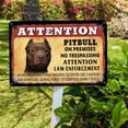 thumbnail image 5 of Augper Clearance Warning Beware Of Dog Metal Sign No Trespassing Dog On Premises Stop Keep Gate Shut Do Not Enter Without Permission Or Owner Present, Suitable, 5 of 9