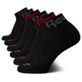 thumbnail image 1 of Calcetines Reebok de caña corta para hombre, 6 pares, con tecnología que absorbe la humedad, 1 of 7