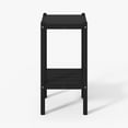 thumbnail image 5 of WestinTrends 36" Outdoor Adirondack HDPE 2-Tier Patio Side Table, Black, 5 of 13