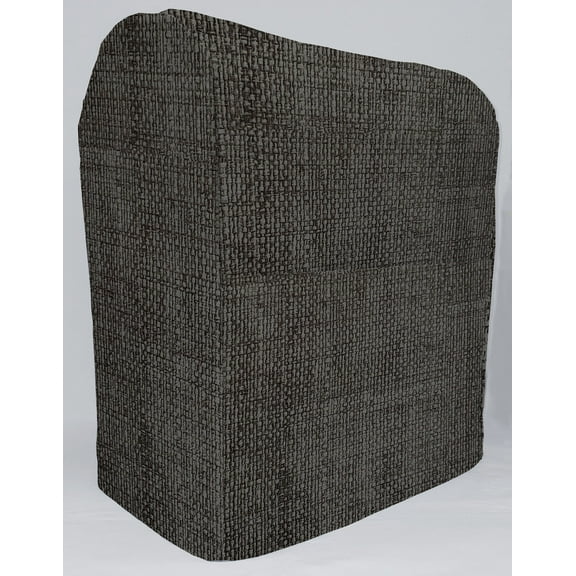 Faux Burlap Cover Compatible with Kitchenaid Stand Mixer by Penny's Needful Things (Black/Gray, 4.5qt / 5qt Tilt Head)