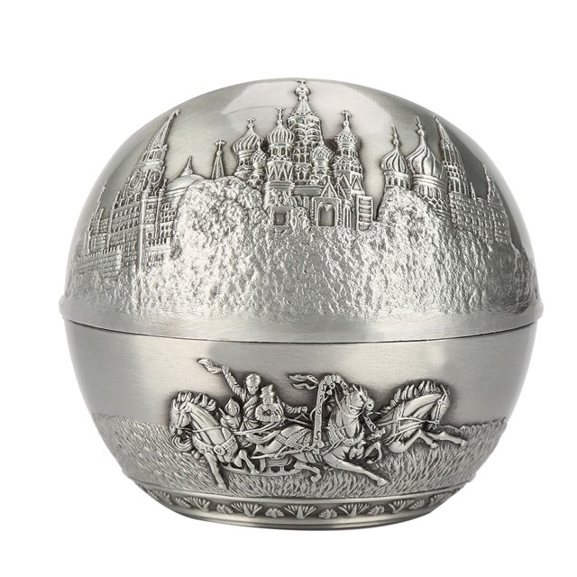 Durable Ashtray, Round Ball Ashtray Pattern Gift Round Ashtray, For Car Men Home Decoration
