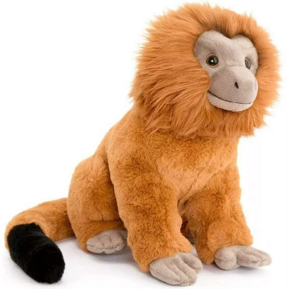 FAO Schwarz Adopt a Wild Pal Gold Lion Tamarin Plush