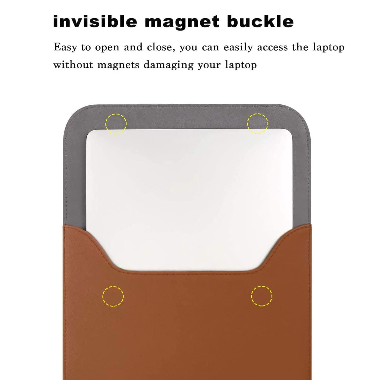 Mosiso Laptop Sleeve Case PU Leather Case Compatible With MacBook Air 13 inch M2 A2681 M1 A2337 A2179 A1932/Pro 13 M2 M1 A2338 A2251 A2289 A2159 A1989 A1706 A1708,Notebook Tablet Faux Suede Leather Ca