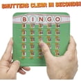 thumbnail image 5 of Brybelly EZ Clear 7" Shutter Bingo Cards, Retro Designs (50 Pack), 5 of 5