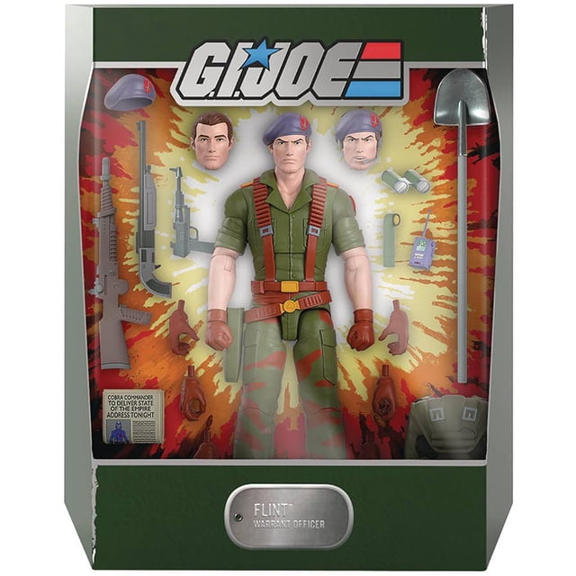 G.I. Joe A Real American Hero 7 Inch Action Figure Ultimates Wave 2 - Flint