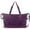 Dark Purple, variant on Travel Duffel Weekender Bags for Women Carry on Large Tote Sport Duffle Hospital Gym Bag for Labor and Delivery Overnight Luggage with Shoe Compartment Trolley Sleeve Wet Pocket