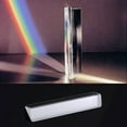 Optical Glass Triangular Prism Crystal Rainbow Maker for Photography