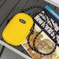thumbnail image 3 of Bolso Bandolera Bolso bandolera para mujer, portátil, informal, monedero, lona, ​​simple para viajes (amarillo) Ehuebsd Para Estrenar, 3 of 8