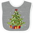 thumbnail image 3 of Inktastic Christmas Tree Boys or Girls Baby Bib, 3 of 4