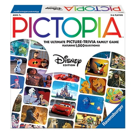 Disney Pictopia! Family Trivia Game (Best Trivia Board Games For Adults)