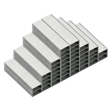 Uxcell Staples for Stapler, 8 Pack 26/6 Standard 1/4 Inch Length Staples for Office Supplies, Silver