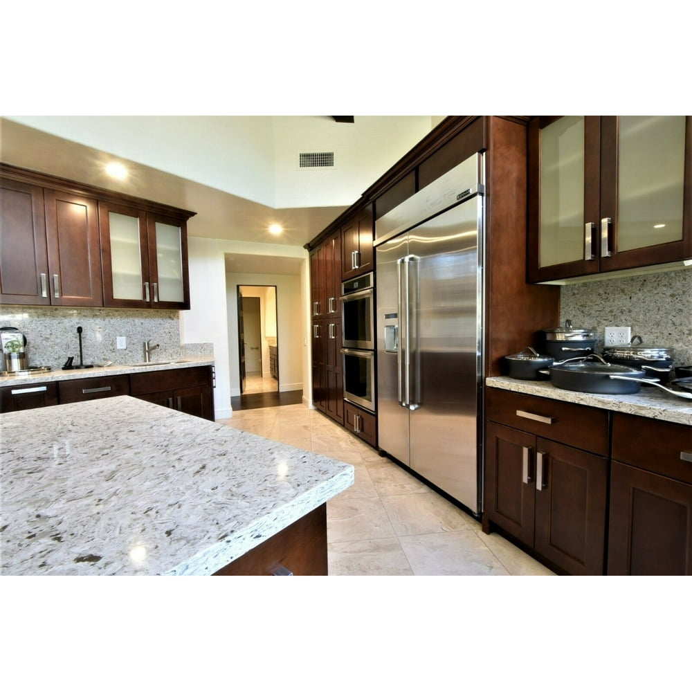 10'x10' Galaxy RTA Chestnut Shaker Kitchen Solid