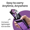 thumbnail image 4 of Zyrev ZetaLife Otoscope - Ear Scope with Light, Ear Infection Detector, Pocket Size (Purple Color), 4 of 7
