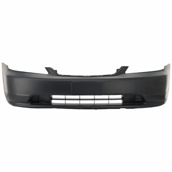 Front Bumper Cover For 2001-2003 Honda Civic Primed Coupe Sedan
