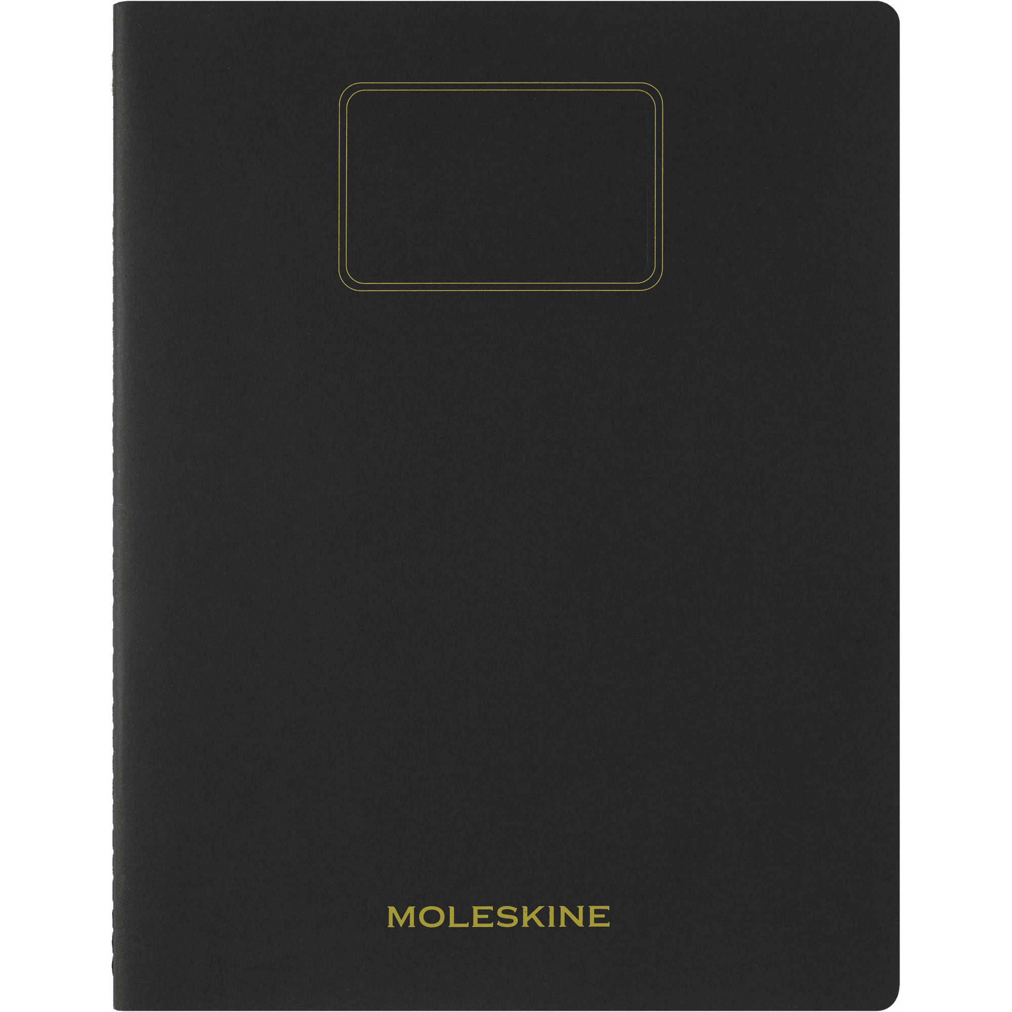 Moleskine Student Cahier Journal, Soft Cover, Plain, XXL (8.5" x 11"), Black