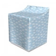 thumbnail image 1 of Blue Sky Washer Cover, Cloudscape White Fluffy up in the Clear Sky Plain Background, Decorative Accent for Laundromats, 29" x 28" x 40", Azure Blue Pale Blue, by Ambesonne, 1 of 3