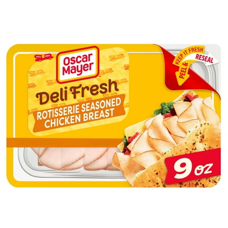 Oscar Mayer Deli Fresh Rotisserie Seasoned Chicken Breast, 9 oz Pack