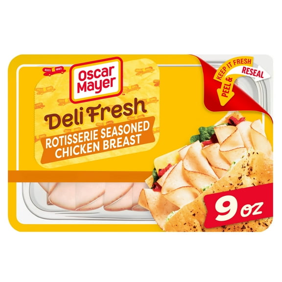 Oscar Mayer Deli Fresh Rotisserie Seasoned Chicken Breast, 9 oz Pack