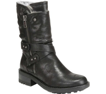 carlos by carlos santana sawyer moto boots black